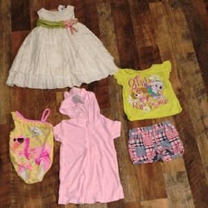 Kids Clothing Bundle with Dress and Swimwear